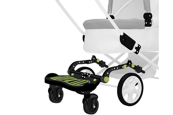 Stroller board attachment top