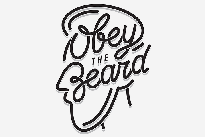 Obey the beard WhatsApp DP images for boys