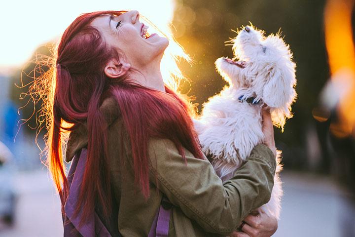 Laughing with a best friend Whatsapp DP images for girls
