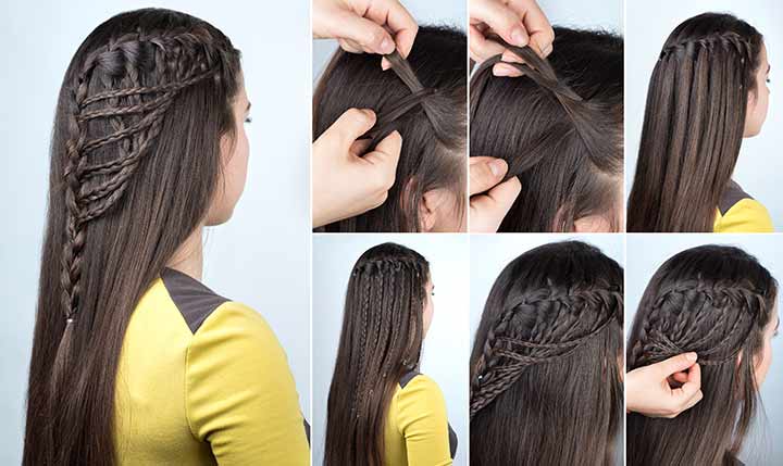 Waterfall lace, best braided hairstyles for girls