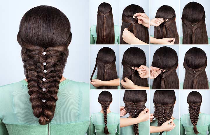 Different Type Of Simple Hairstyles For Girls Step By Step