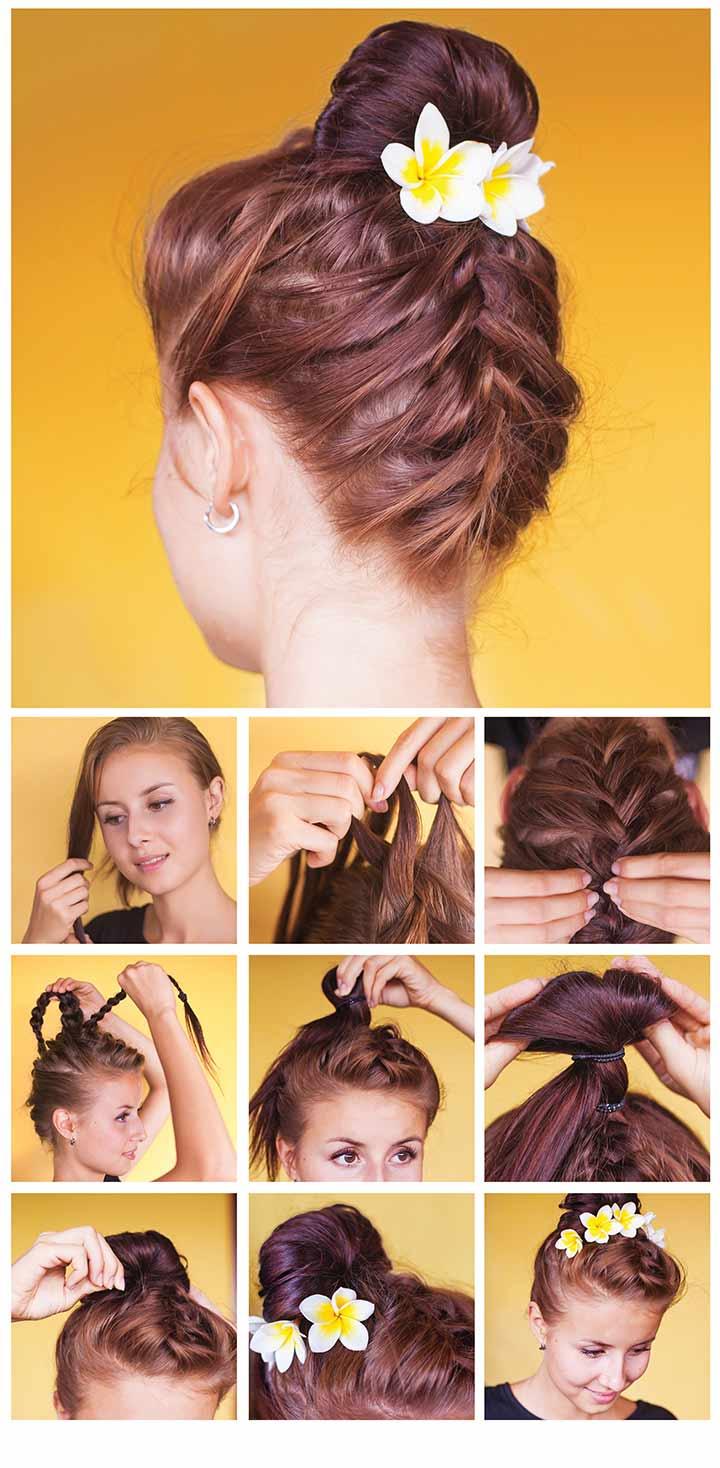 Fashion: Floral हेयरस्टाइल के साथ दे बालों को एकदम डिफ्रेंट लुक - use  flowers for style your hair-mobile