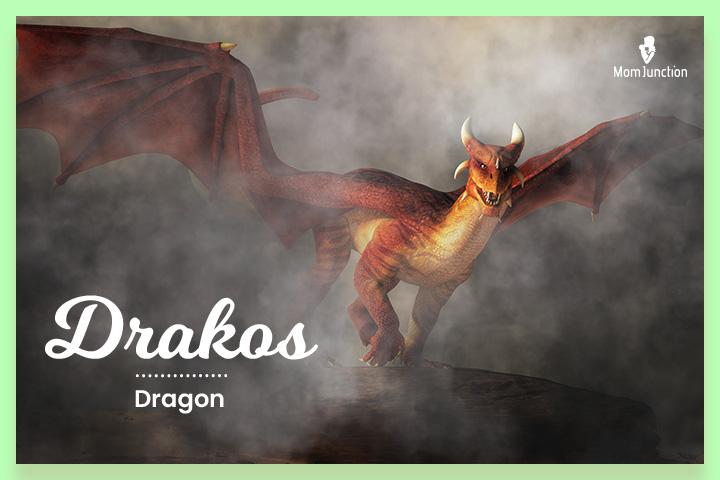 Aethiopian Drakon Greek Mythology