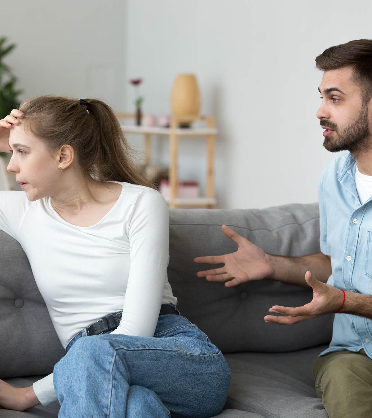 A guy tries to convey his girl