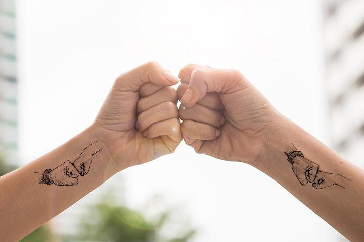 fistbump in Tattoos  Search in 13M Tattoos Now  Tattoodo