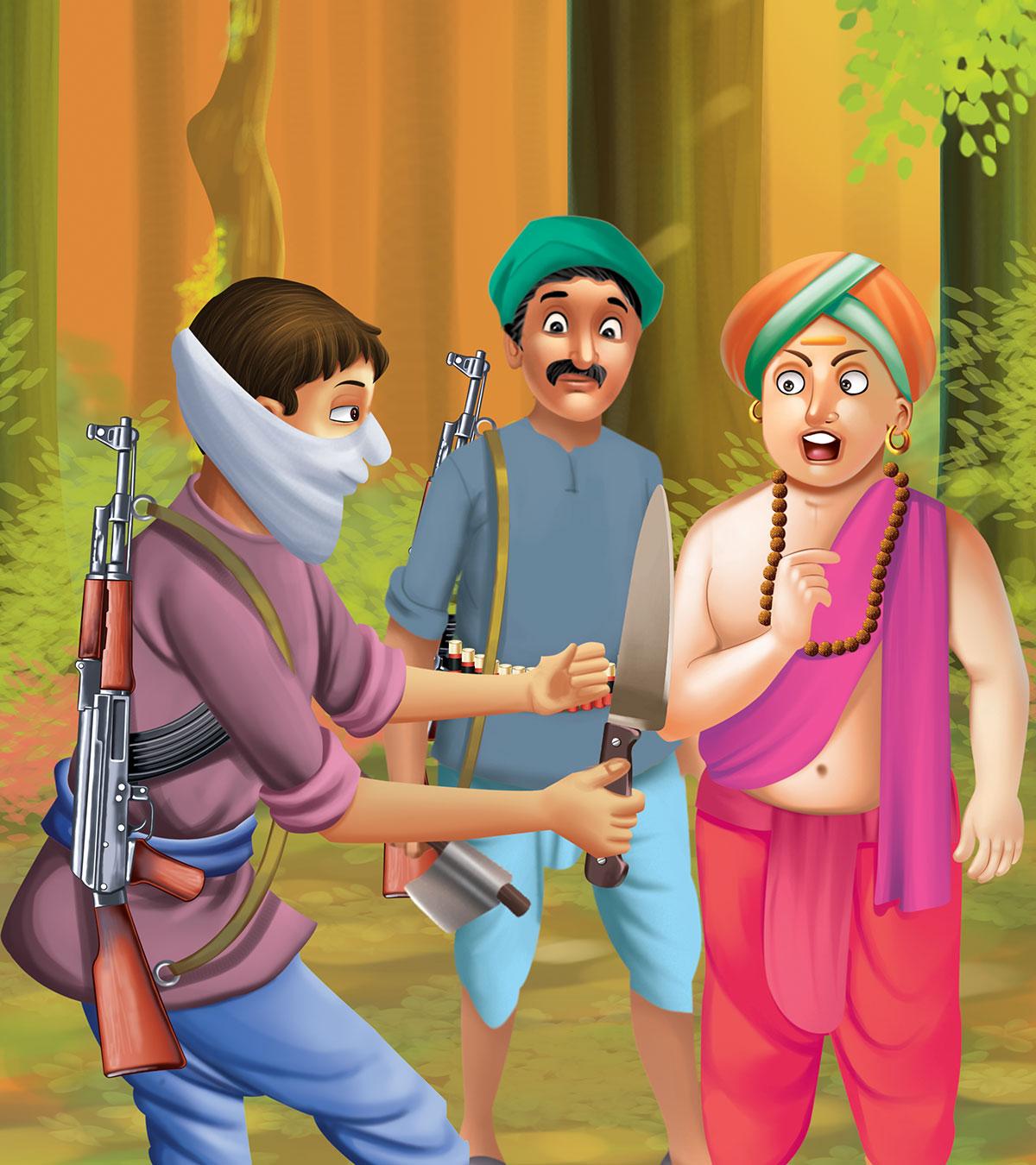 Tenali Rama And The Two Foolish Thieves