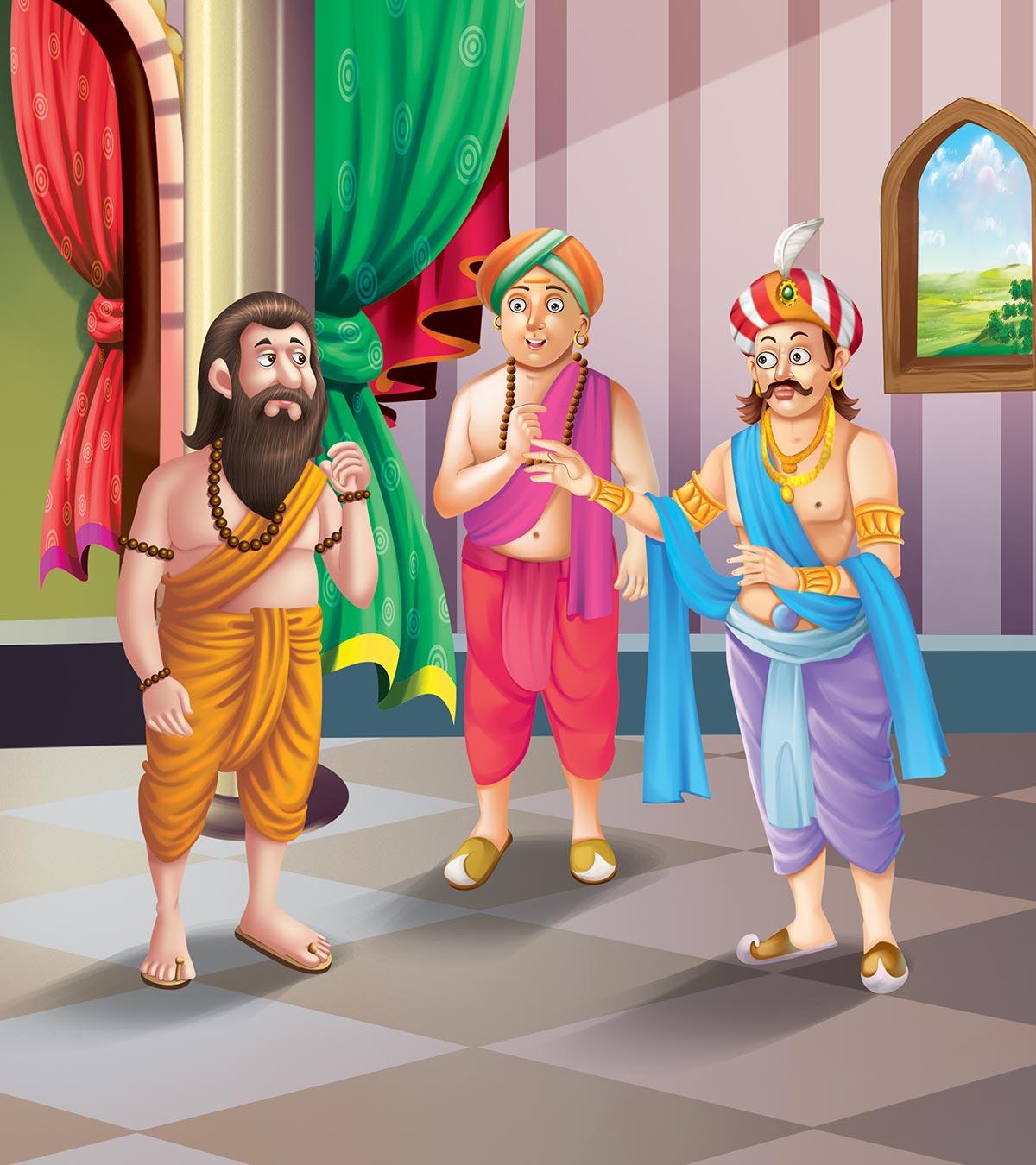 Tenali Raman with a pundit