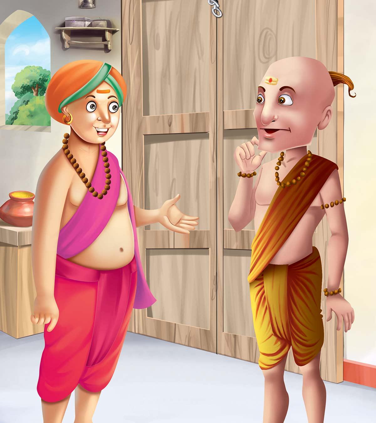 Tenali Rama Story: Thathacharya, Demon Chanting Hymns