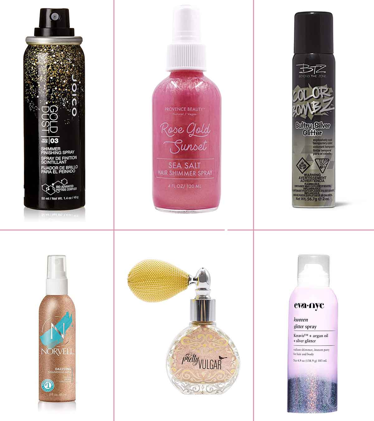 15 Best Glitter Hair Sprays To Buy In 2020