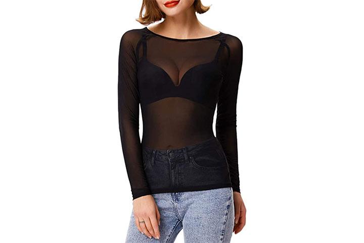 13 Best Sheer Tops For Women To Look Chic In 2023 13 Best Sheer Tops For Women To Look Chic In 2023