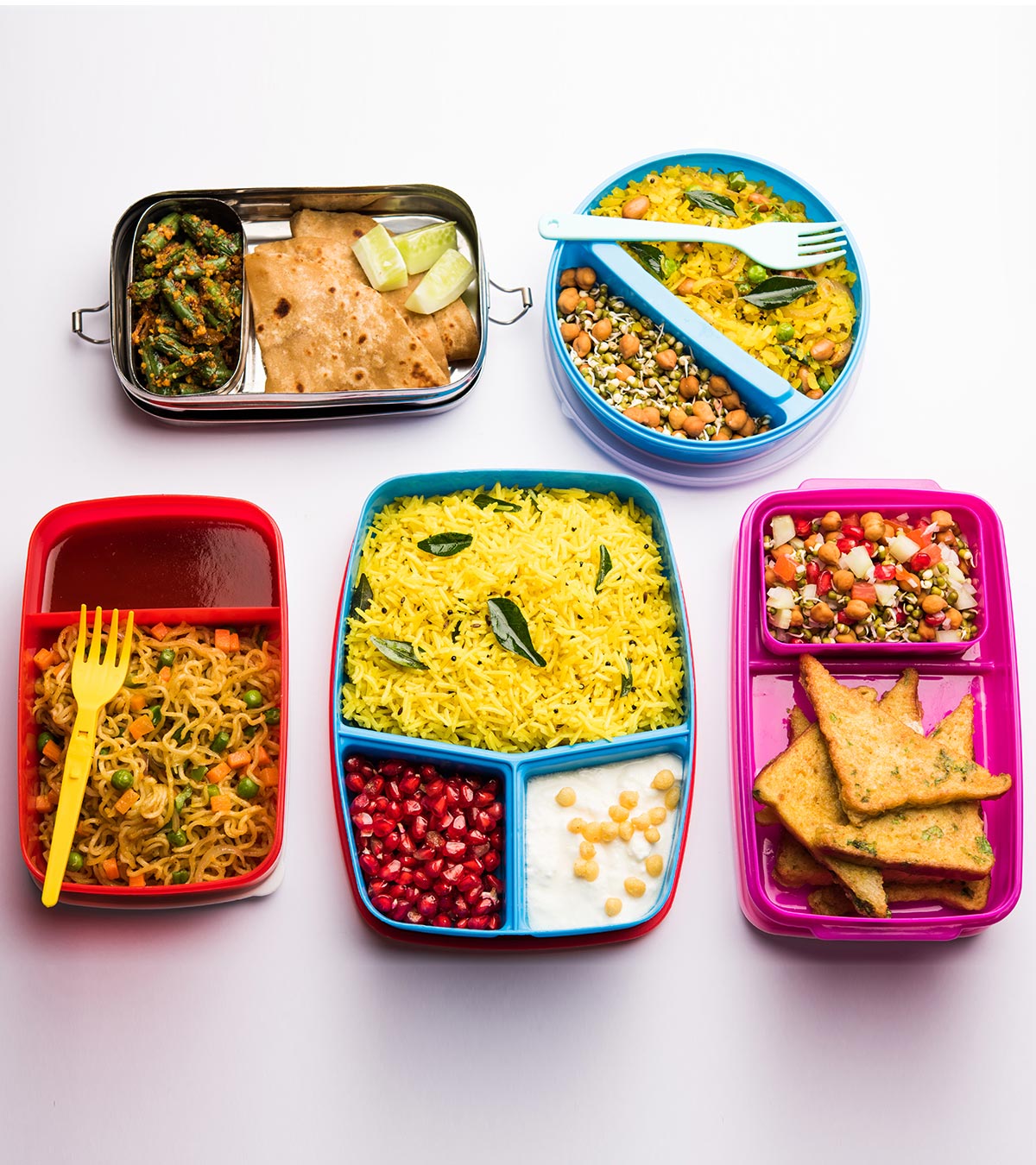 बच्चों के लंच बॉक्स के लिए 25 स्वादिष्ट रेसिपी | Bacho Ka Tiffin Or Lunch Box Recipe In Hindi