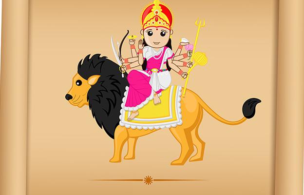 Sher Maa Durga Ki Sawaari