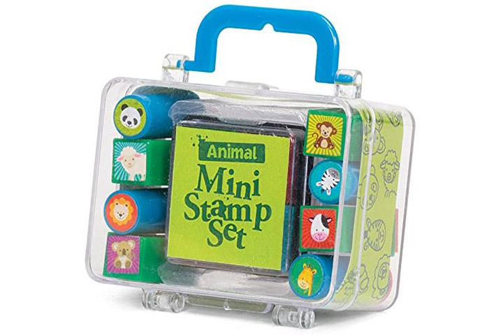 Kids DIY Square Shape Plastic Stamp - China Kids Stamp, Cute Stamp