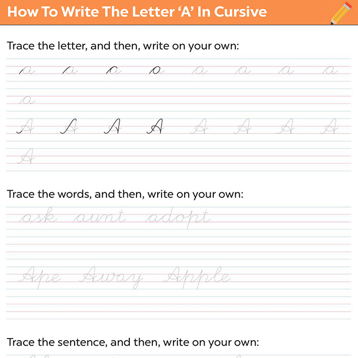 How To Write Something In cursive (for testing)
