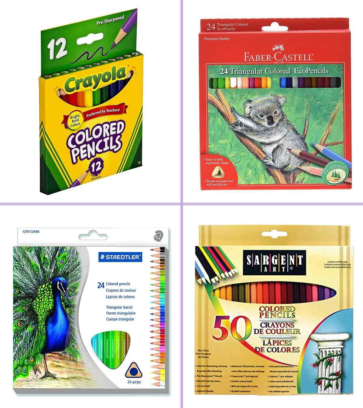 2) Crayola Colors of The World Pencils 24 pc Multi Colors for Kids