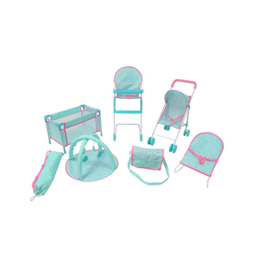 Badger Basket Doll High Chair With Accessories And Free