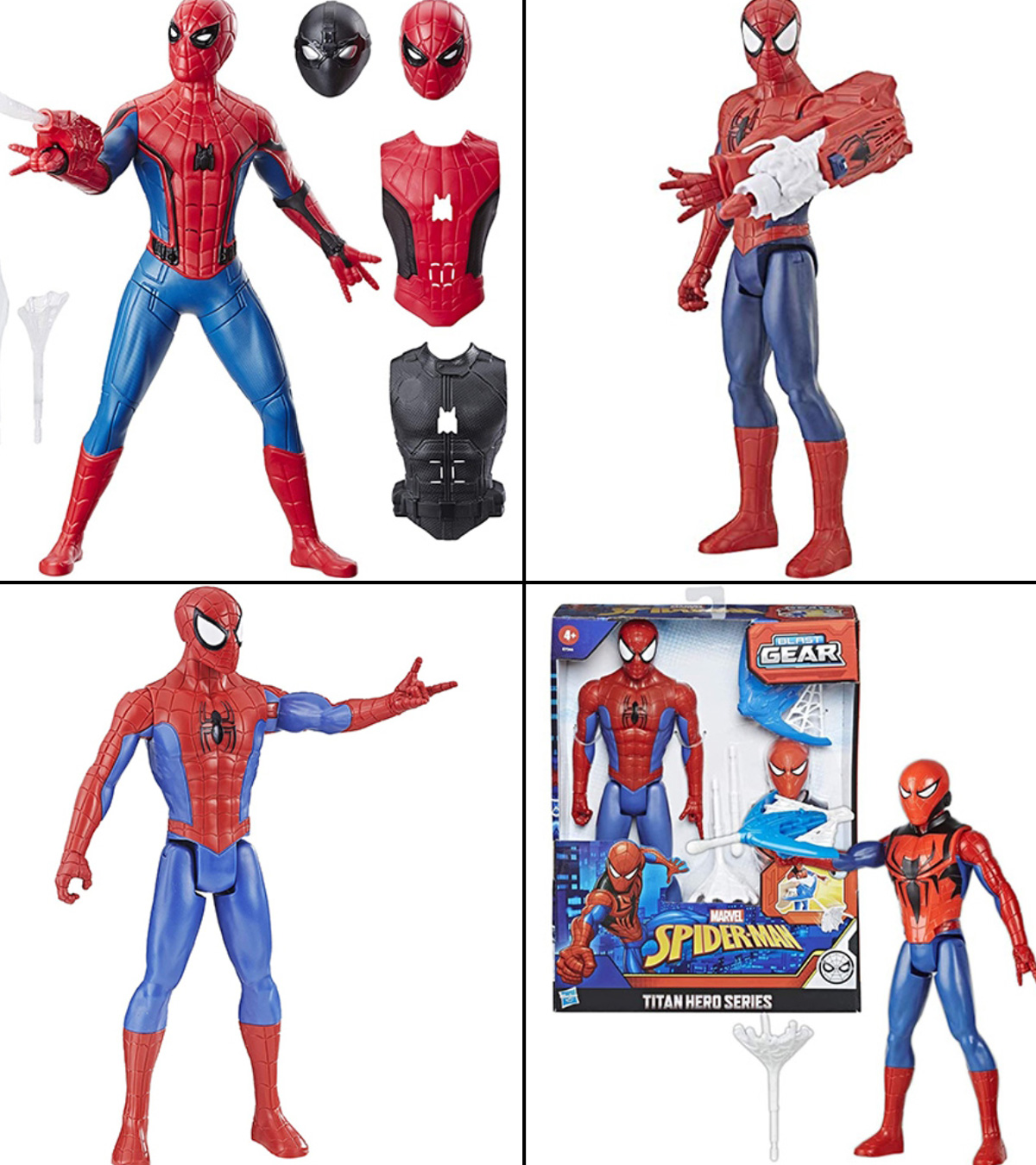Marvel Spider Man Figure (12 Inch, Multicolour) : : Toys