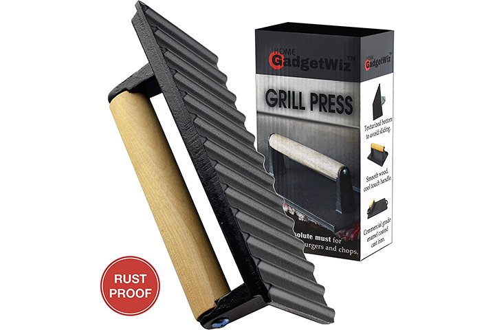 Cuisinel Cast Iron Grill Press