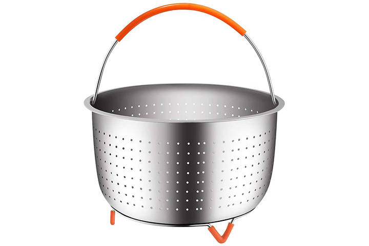 Foldable Silicone Steamer Basket – Perfect for Steaming Food and Vegetables