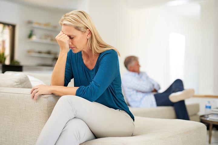Older couple's divorce