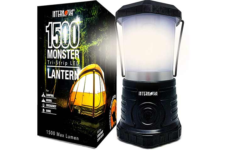 MalloMe Camping Lantern Black Gold 2 Pack Lanterns for Power Outages,  Camping Lights for Tent Hanging, Camp Light Tent Lamp Emergency Battery  Powered LED Lantern (Rechargeable Batteries Not Included) - Yahoo Shopping