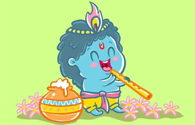 Shri Krishna Ke Muh Mein Brahmand