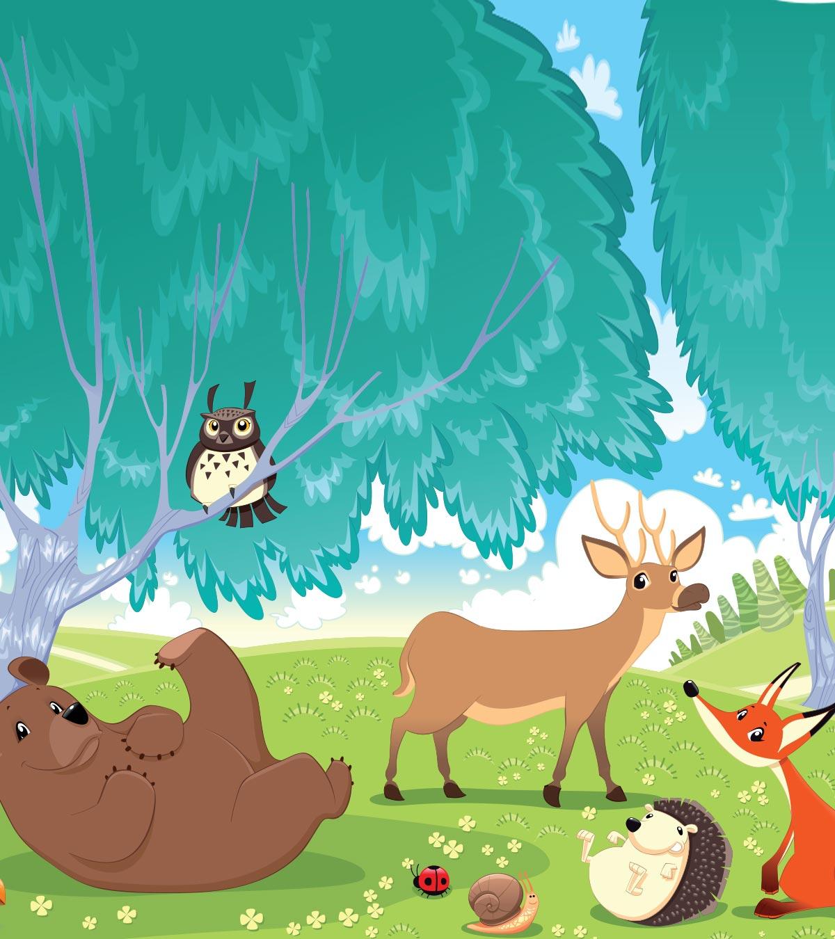 Fox And Bear Story For Kids