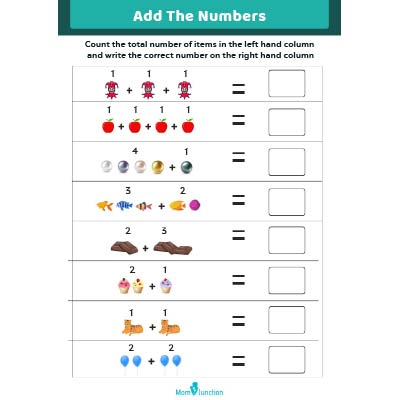 Count And Add The Numbers