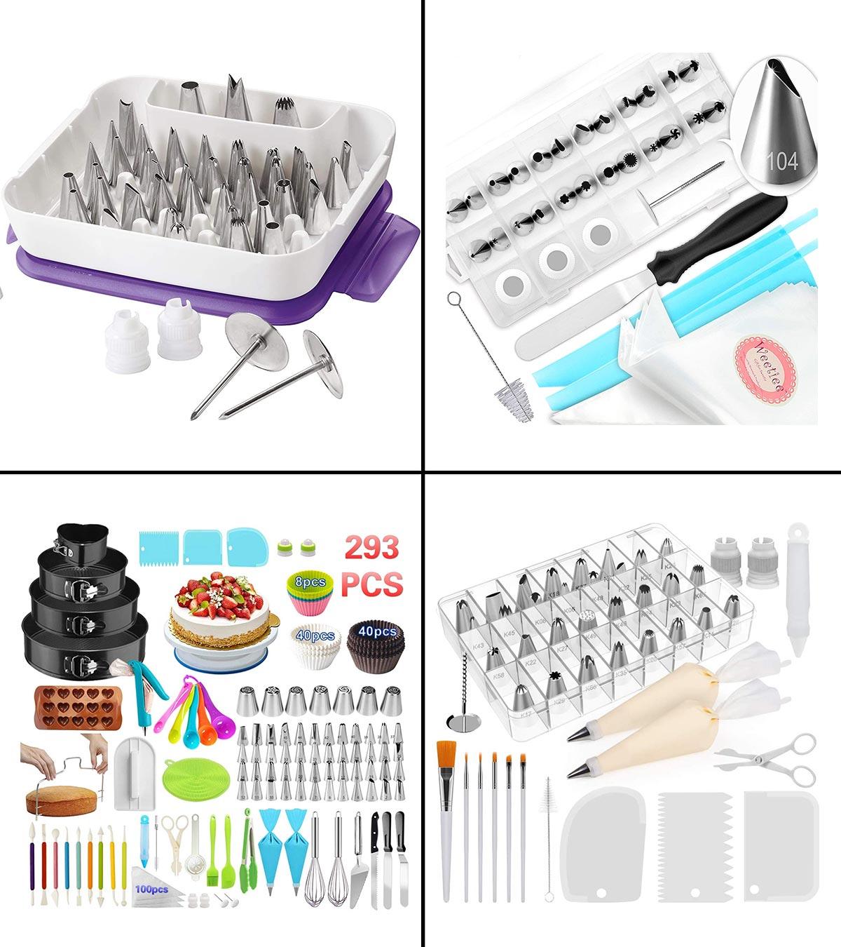 Cake Decorating Supplies Kit - Baking and Piping Set