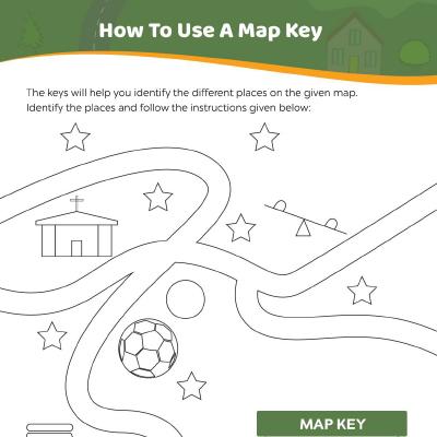 Map Worksheets: How To Use A Map Key Map Worksheets: How To Use A Map Key