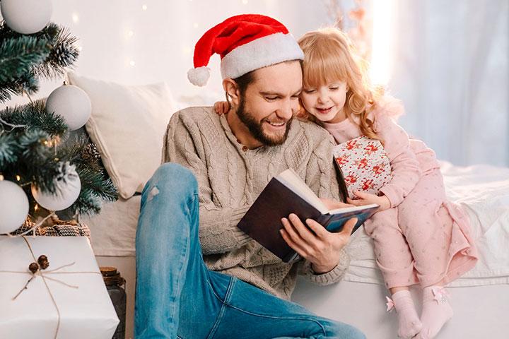 Santa Claus, nickname for dad