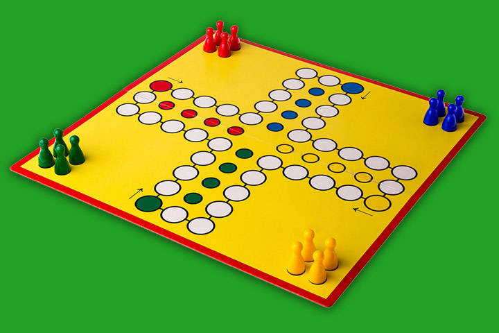 Homemade board game for children