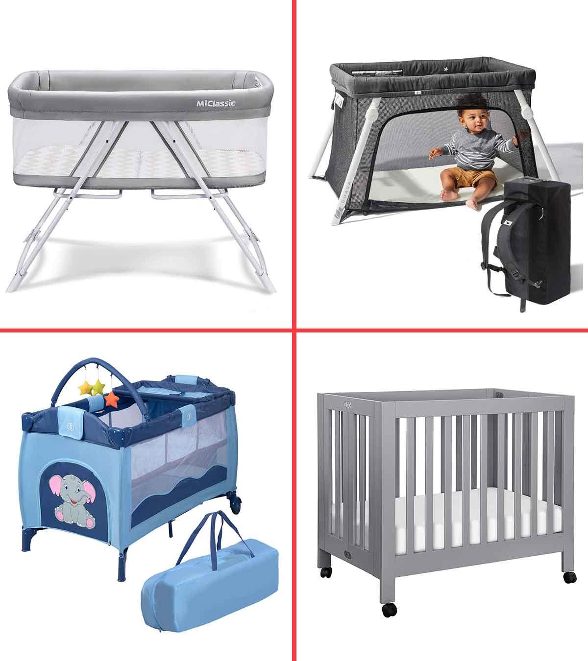 11 Best Portable Cribs In 2024, As Per Pediatric Sleep Consultant