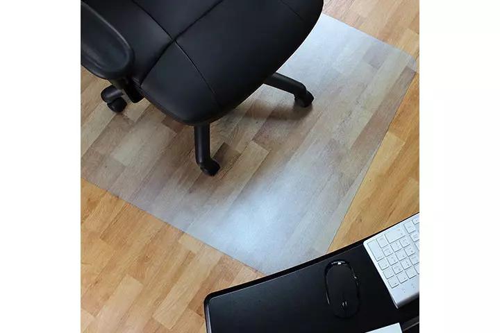 Marvelux 36 x 48 Polycarbonate (PC) Lipped Chair Mat for Hard Floors