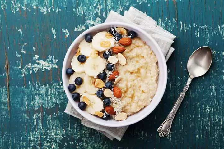 Oats healthy food for kids
