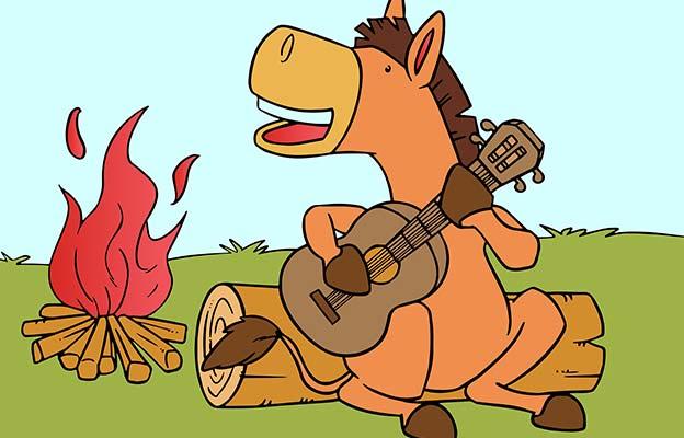The Musical Donkey In Hindi