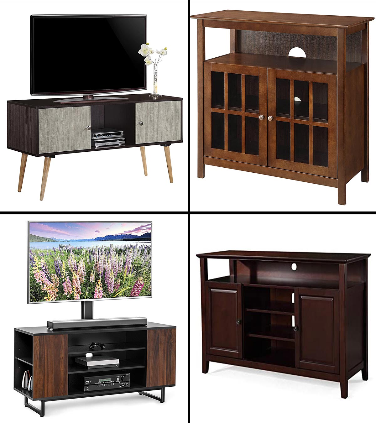 11 Best Solid Wood TV Stands In 2023 And A Buying Guide