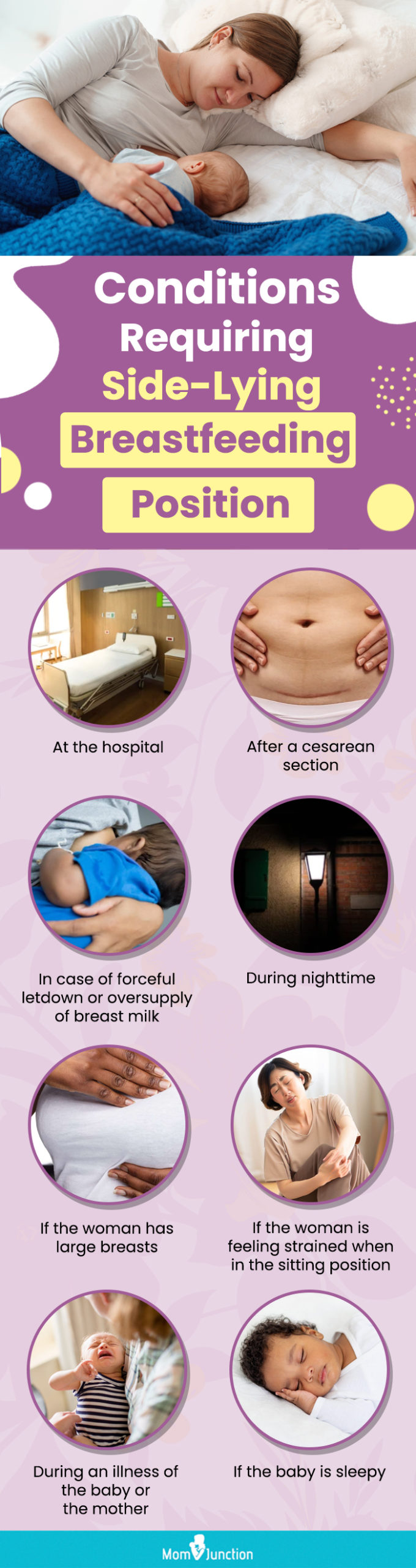 7 Common Breastfeeding Positions