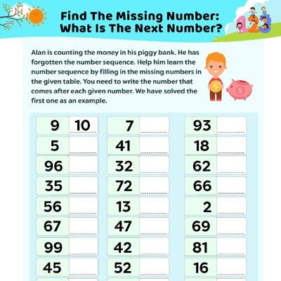 Find The Missing Number: What Is The Next Number?