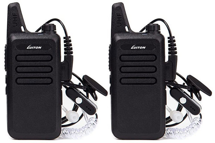 Ansoko Long Range Walkie Talkies Rechargeable Two Way Radios 16-Channel UHF 2-Way Radio for Adults (Pack of 4) - 1