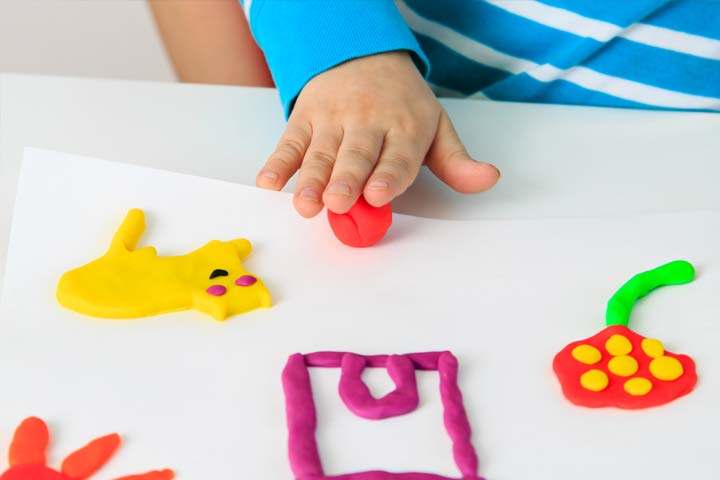 Playdough craft activities for 3 year old
