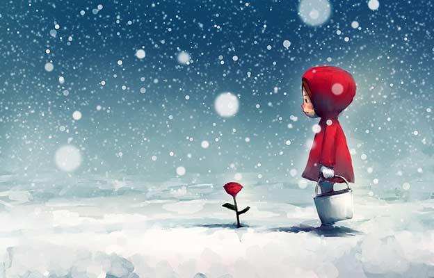 Snow White And Red Rose Story In Hindi