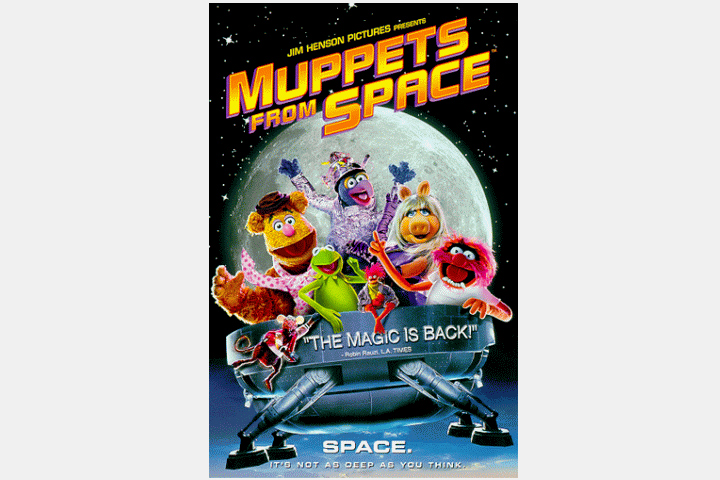 Muppets From Space, space movie for kids