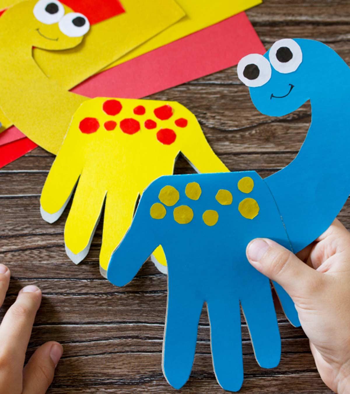 Few dinosaur crafts