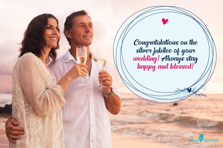 225 Best 25th Wedding Anniversary Wishes For Lovely Couples 225 Best 25th Wedding Anniversary Wishes For Lovely Couples