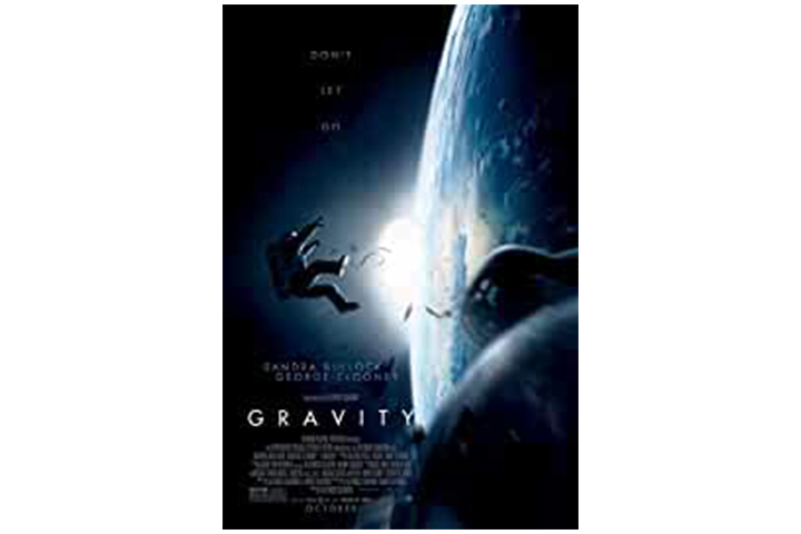 Gravity, space movie for kids