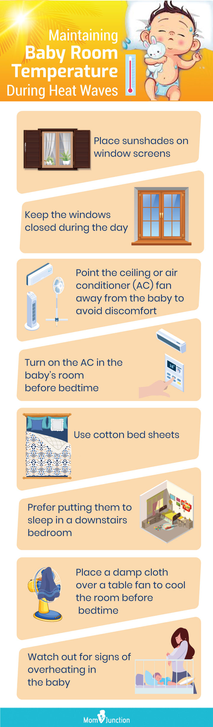 maintaining baby room temperature (infographic)