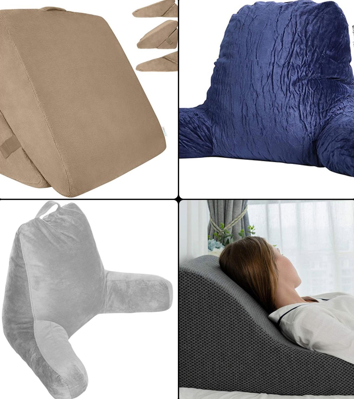 12 Best Pillows for Sitting Up in Bed, According to Experts