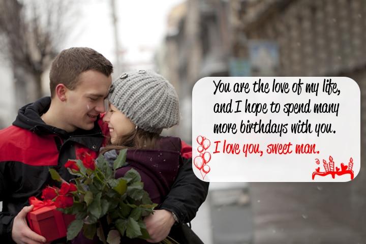 romantic happy birthday wishes for him