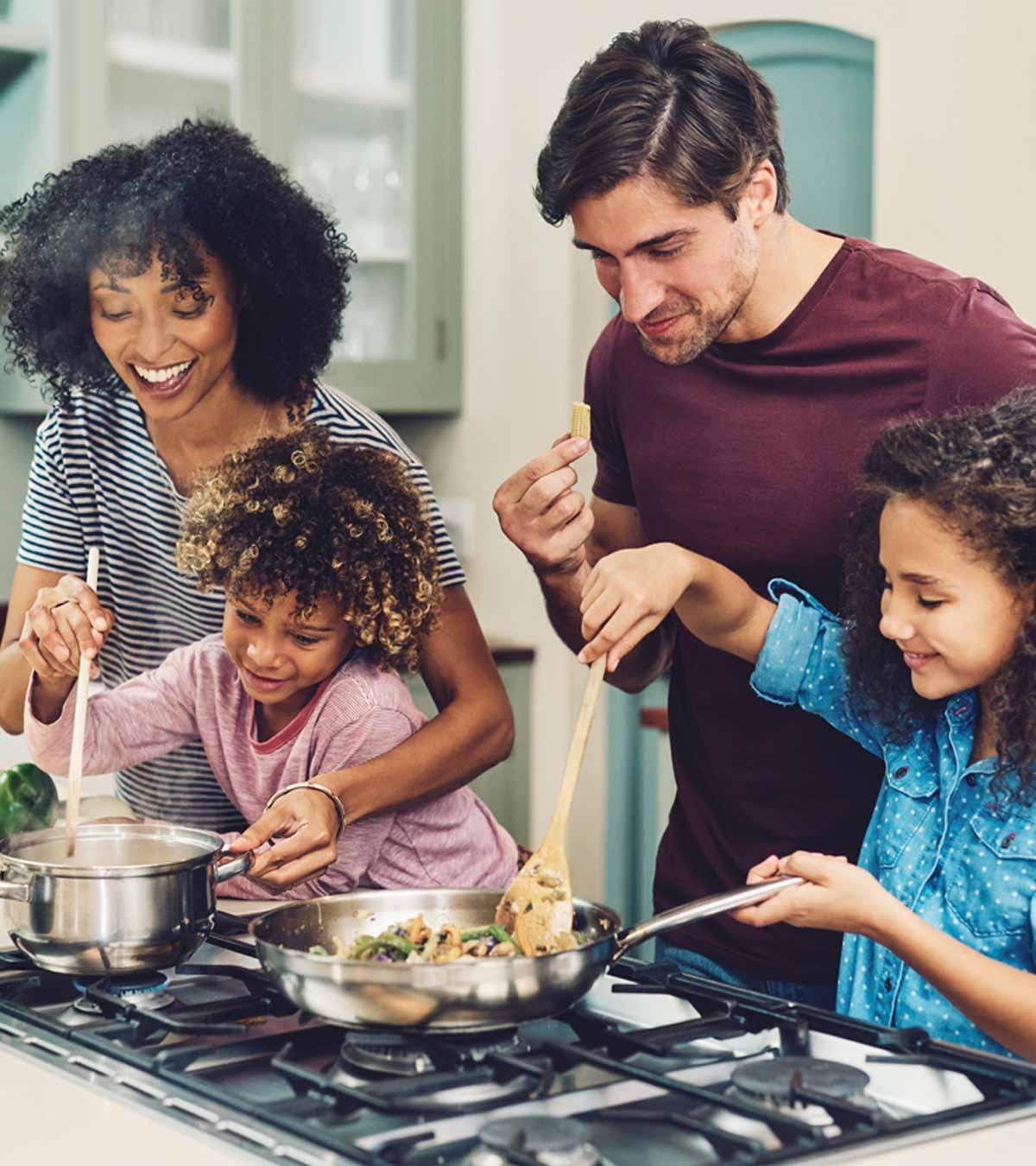 Cooking With Kids Can Get Messy & Here Are Some Smart Ways To Hob Off Stubborn Stains